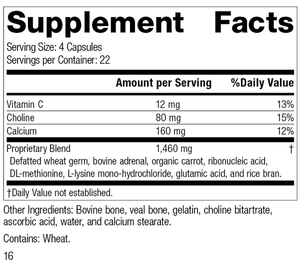 Protefood®, 90 Capsules, Rev 15 Supplement Facts