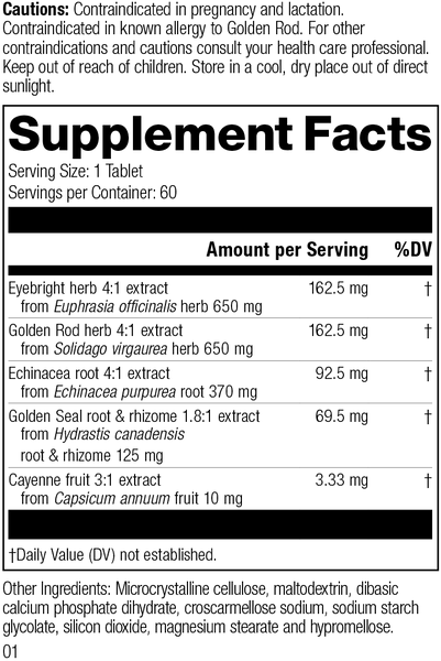 Rev 01 Supplement Facts Image