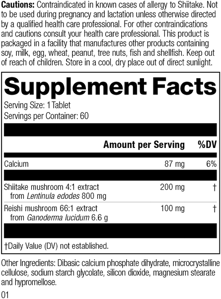 supplement fact label